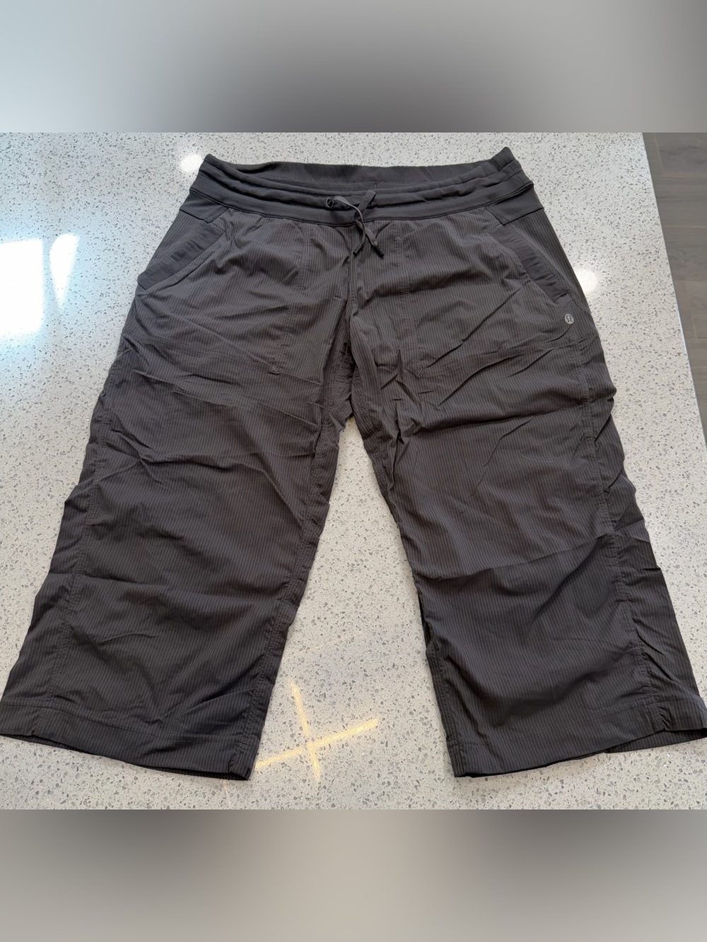 lululemon Women's athletic dark grey Cropped Performance Pants